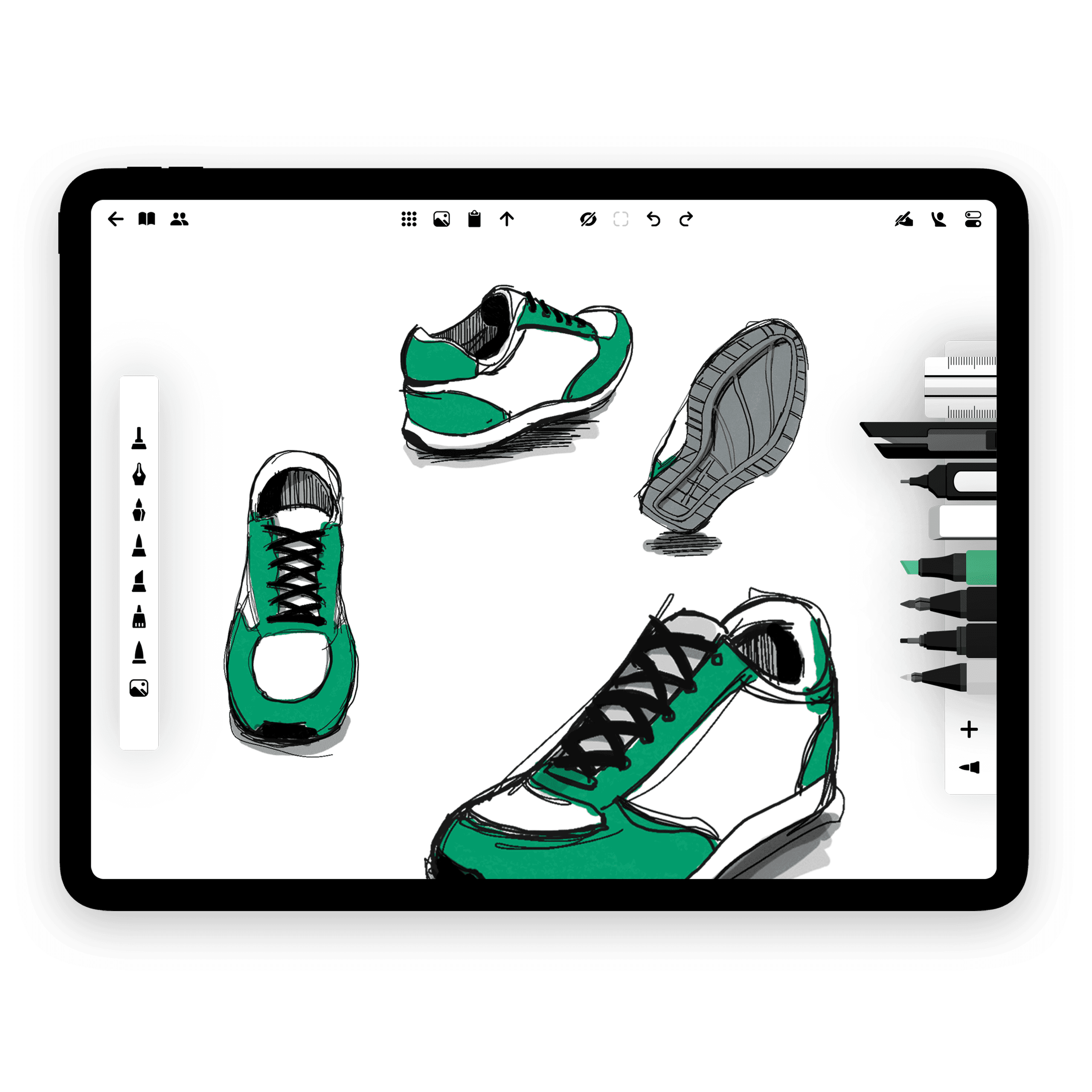 Flow on an iPad